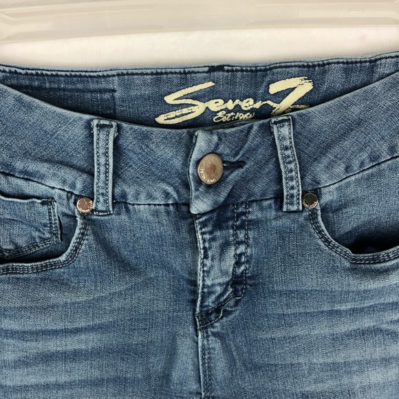 Seven7 Tummy-Less Slimming Skinny Jeans Size 4 - Picture 2 of 8